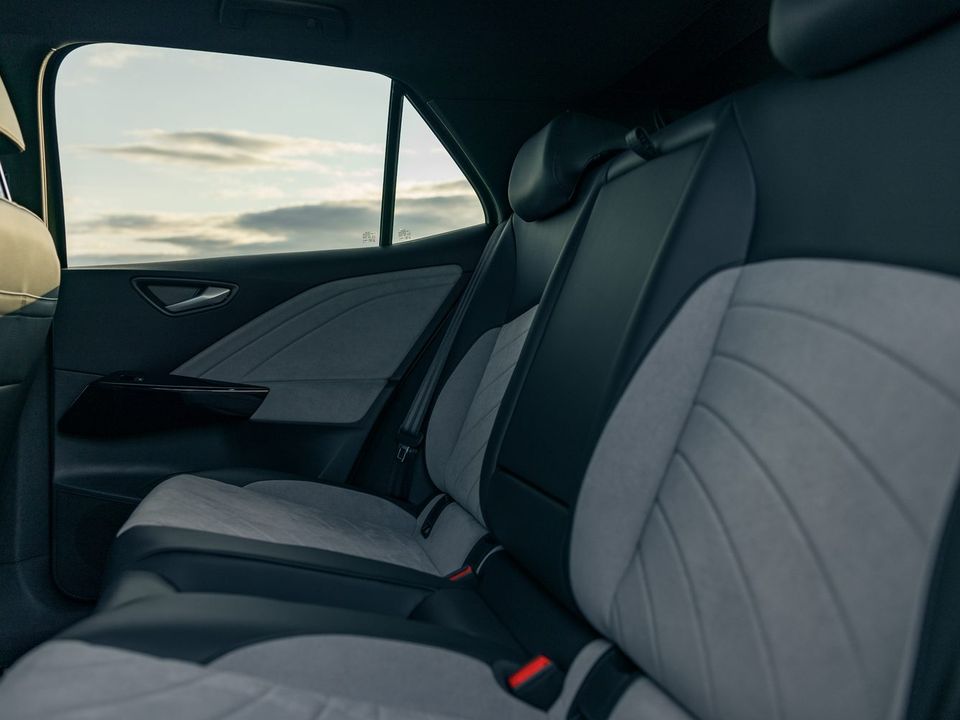 Rear seats in the new ID.3
