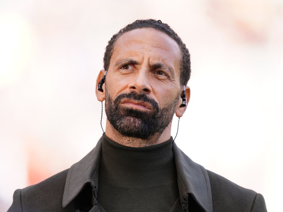 Rio Ferdinand prior to the Premier League match at the City Ground, Nottingham. Picture date: Saturday October 22, 2022.