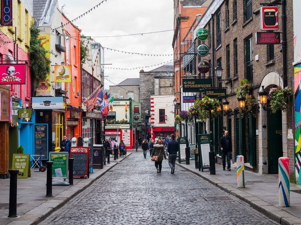 Dublin's Temple Bar. Photo: Getty Images