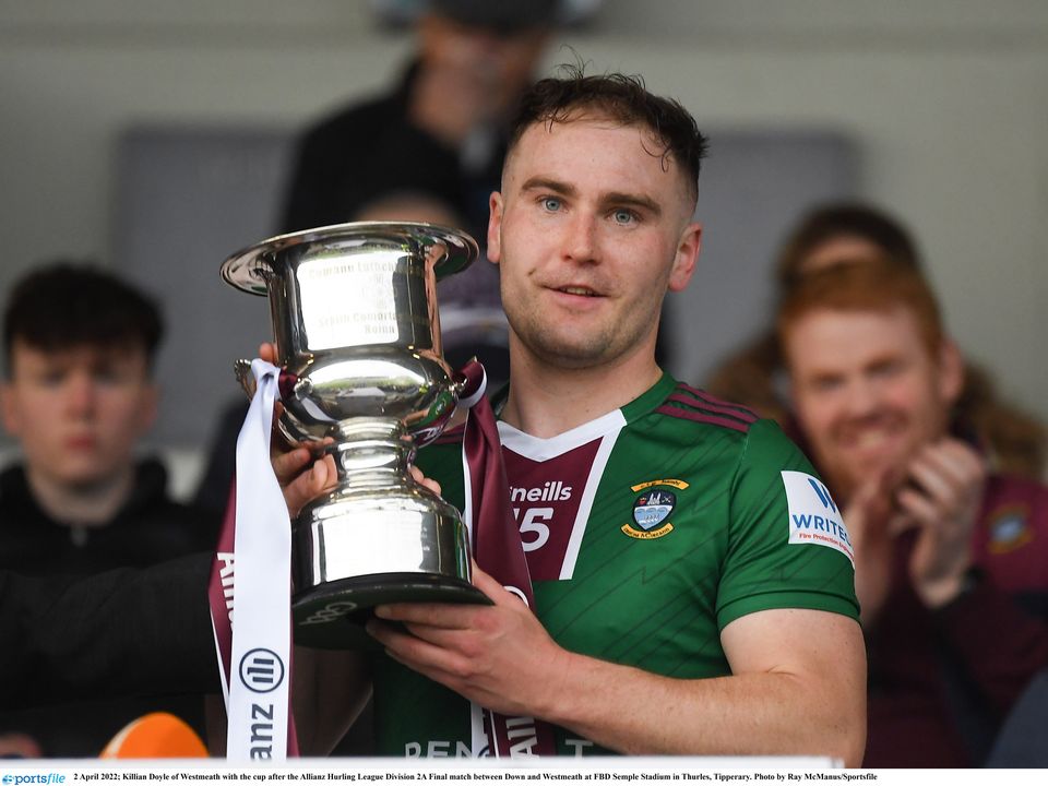 Killian Doyle of Westmeath is amongst the nominations for this year's hurling All-Star awards. Photo: Ray McManus/Sportsfile