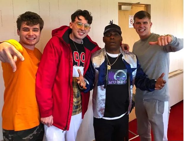 Coolio with producer Evan Kennedy and Versatile