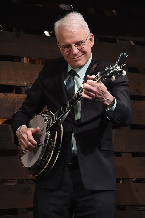 Steve Martin playing the banjo