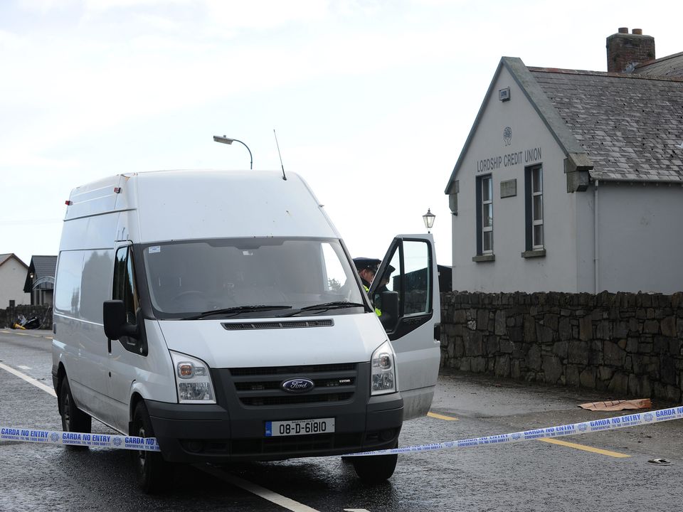 Detective Garda Adrian Donohoe was shot dead during a robbery at Lordship Credit Union in Co Louth