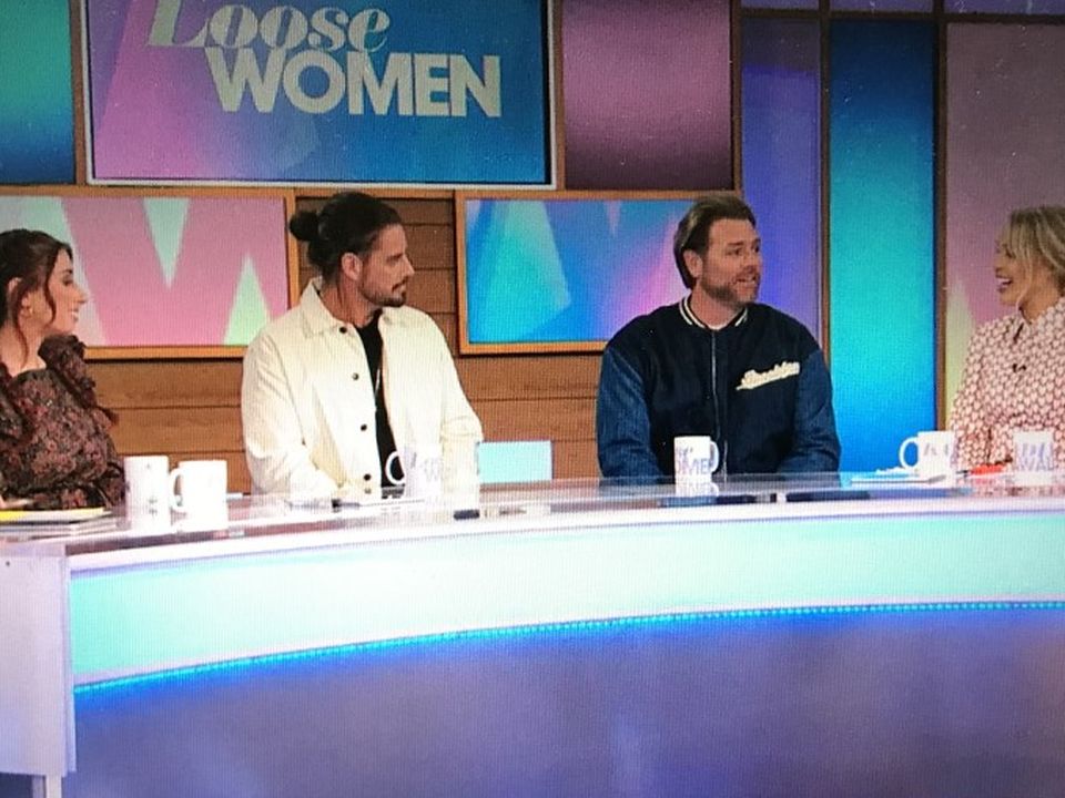 Keith Duffy and Brian McFadden on Loose Women