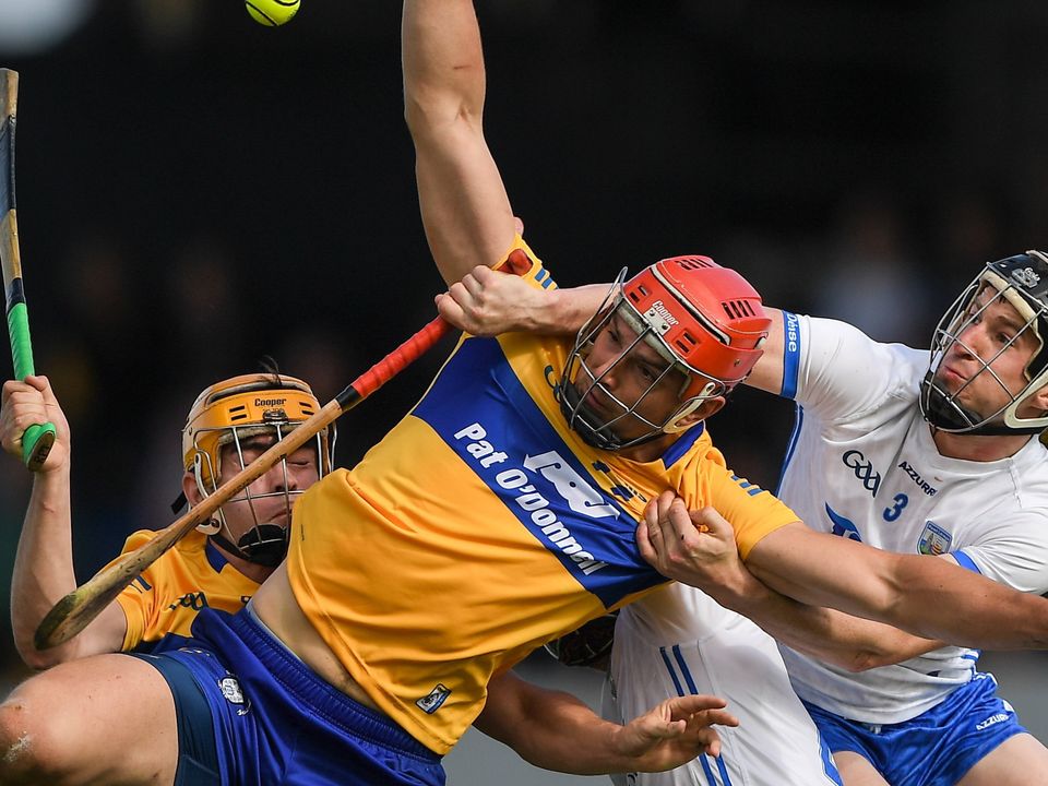 The Munster SHC round-robin games, such as Waterford versus Clare, has attracted healthy attendances. Photo: Ray McManus/Sportsfile