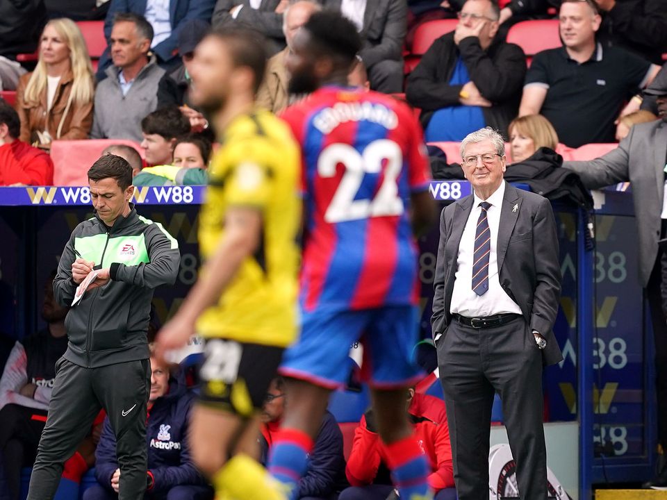 Watford suffered relegation from the Premier League following Saturday’s 1-0 defeat at Crystal Palace (Yui Mok/PA)
