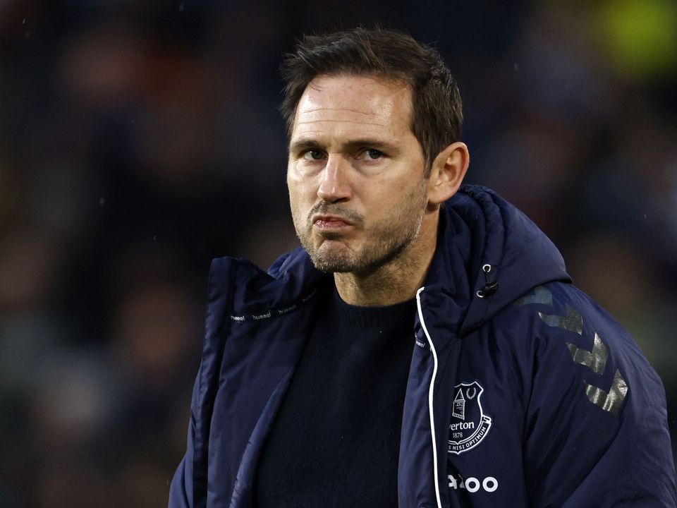 Everton manager Frank Lampard has been charged with misconduct by the FA (Richard Sellers/PA)