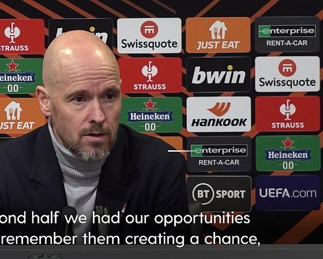 Manchester United Boss Erik Ten Hag Rues Missed Chances As Sevilla ...