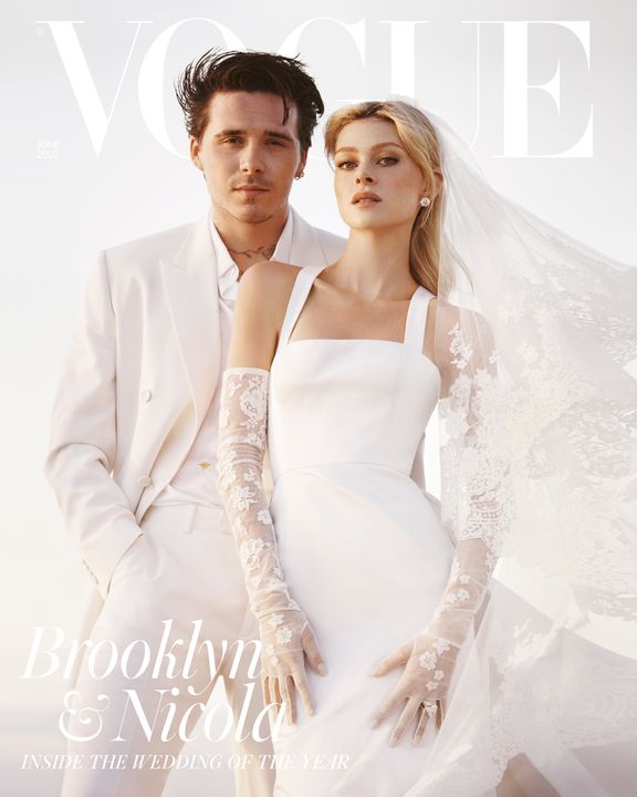 The couple got married in a lavish Palm Beach ceremony last month (Luigi and Iango/British Vogue/PA)