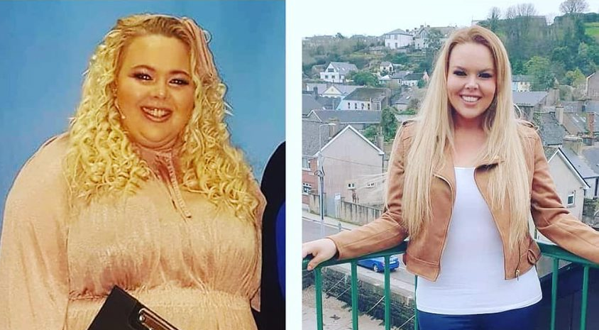 Effy on her weight loss journey.