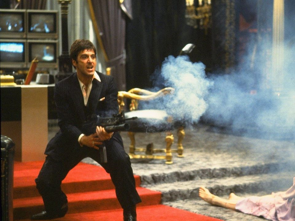 Al Pacino in the gangster classic 'Scarface'
