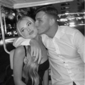 Lilly Gerrard and Lee Byrne