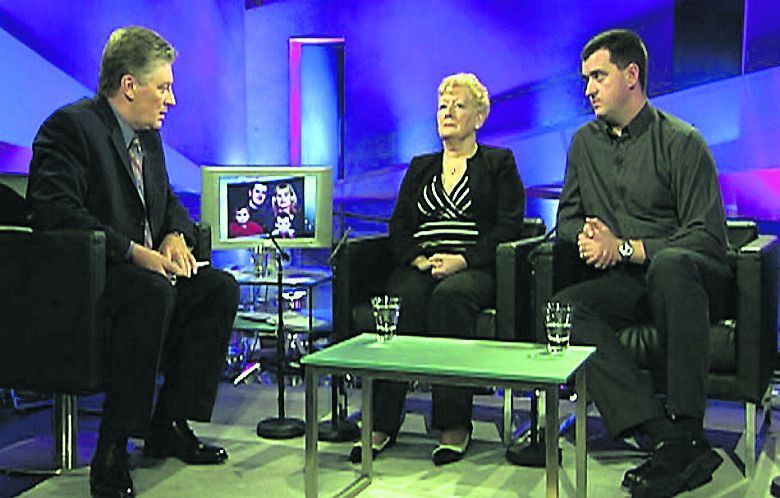 Rachel’s mum Rose and O’Reilly on the Late Late Show after her murder