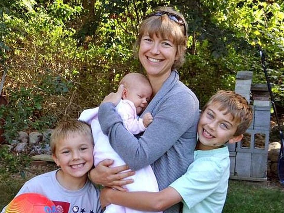 Megan Todt with children Alec, Tyler and Zoe (Facebook)