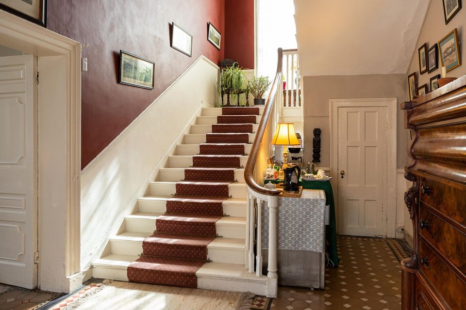 The main staircase