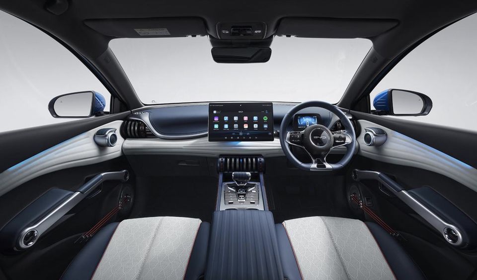 El interior del nuevo coche eléctrico de BYD