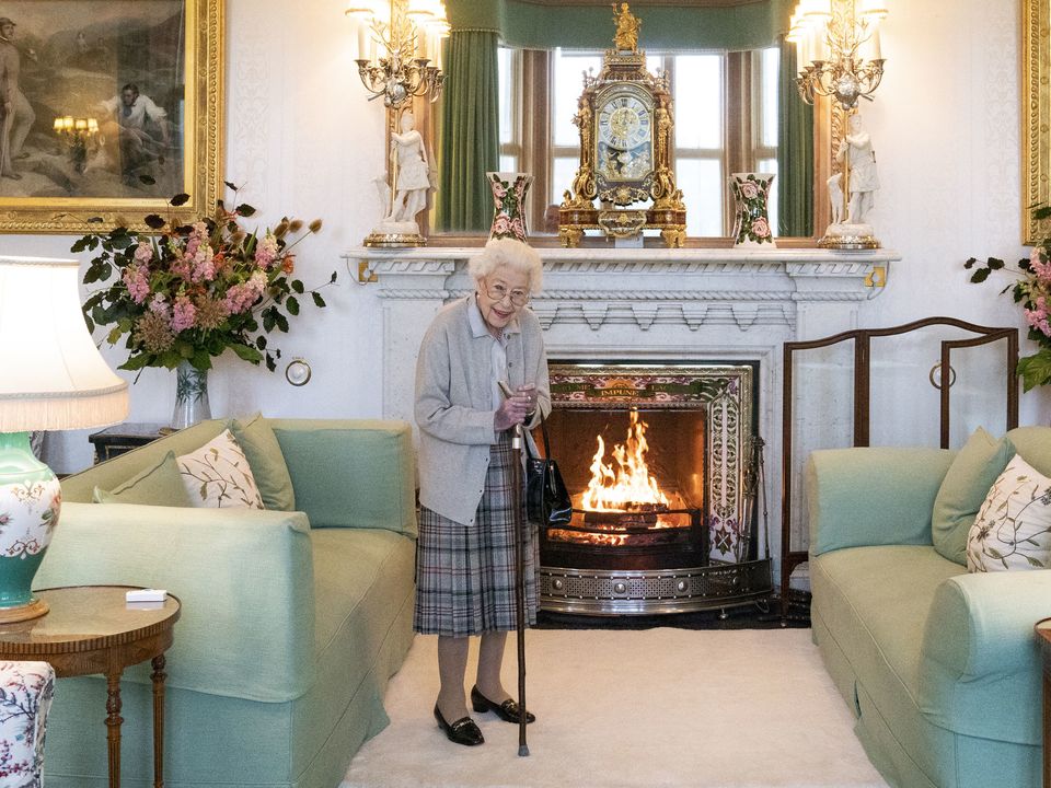 Queen Elizabeth II was photographed at Balmoral in Scotland last Tuesday