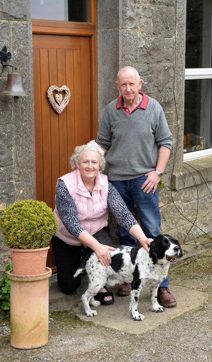Jim and Ann Ryan who were both fined €300 for breaching the 5km non essential travel Covid law when they attended a Palm Sunday mass in Cavan in 2021.