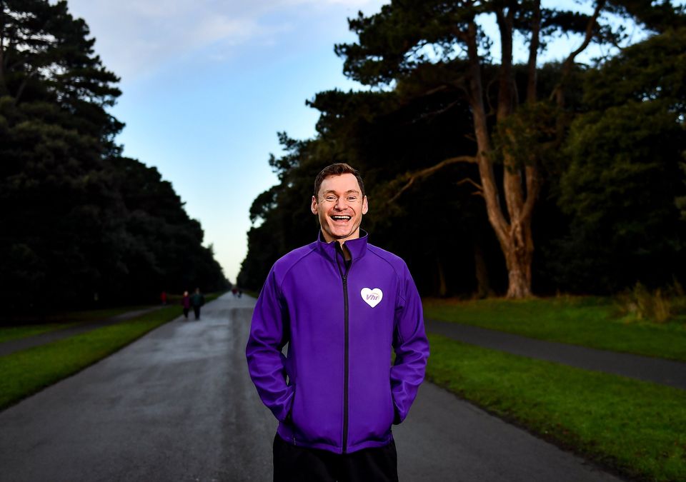 David Gillick is calling on people to start their new year with parkrun, by either walking, jogging, running or volunteering.