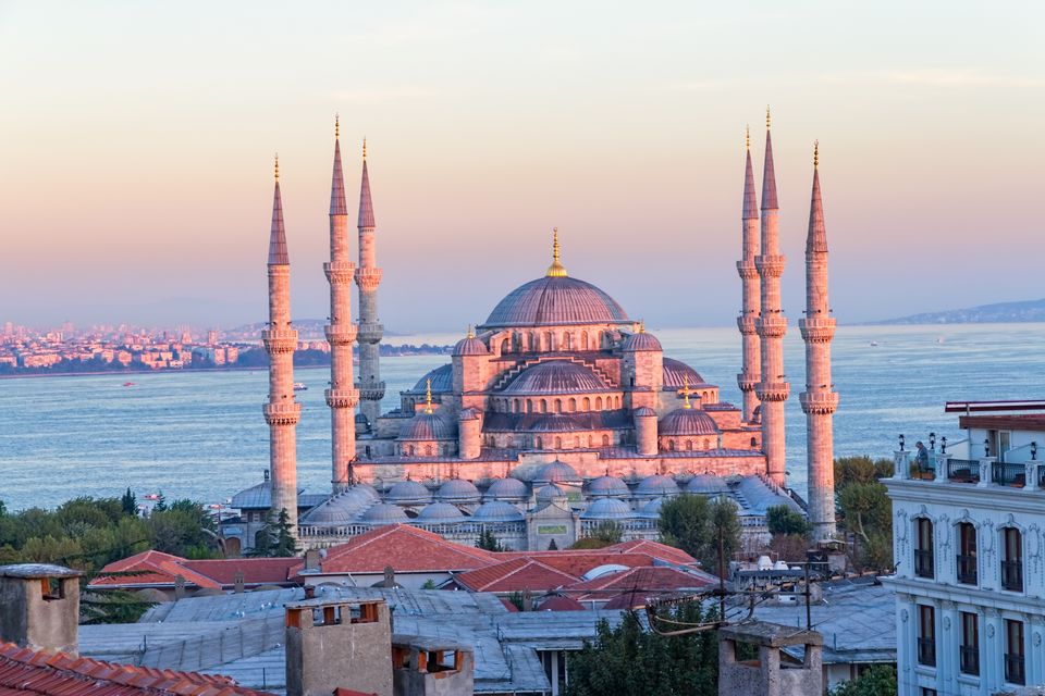 The famous Blue Mosque