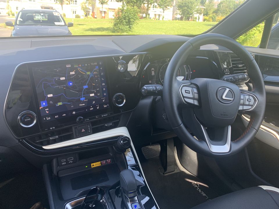 The NX interior puts many of its rivals to shame
