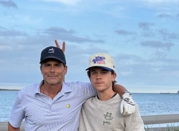 Rob Lowe enjoys a game of golf as Hollywood stars descend on Ireland for filmshoots