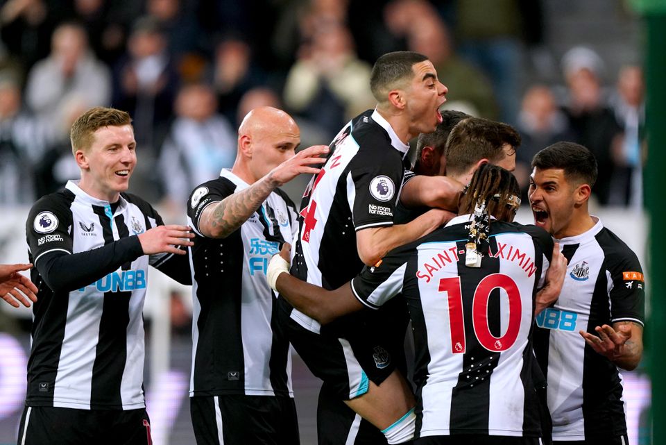 Newcastle moved 10 points above the relegation zone as a result (Owen Humphreys/PA)