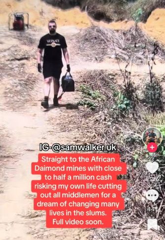 Sam Walker in Africa