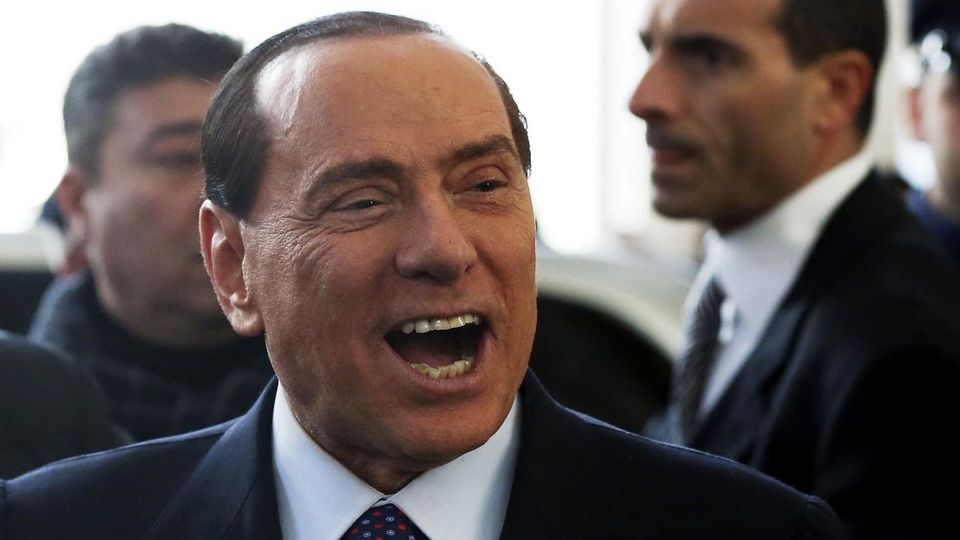 Former Italian Prime Minister Silvio Berlusconi. Photo: AP.