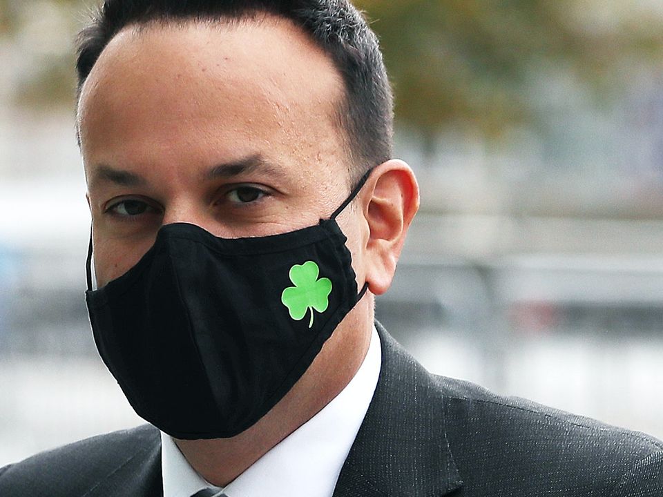 Tanaiste Leo Varadkar was asked about the delay to the vaccine rollout (Brian Lawless/PA)