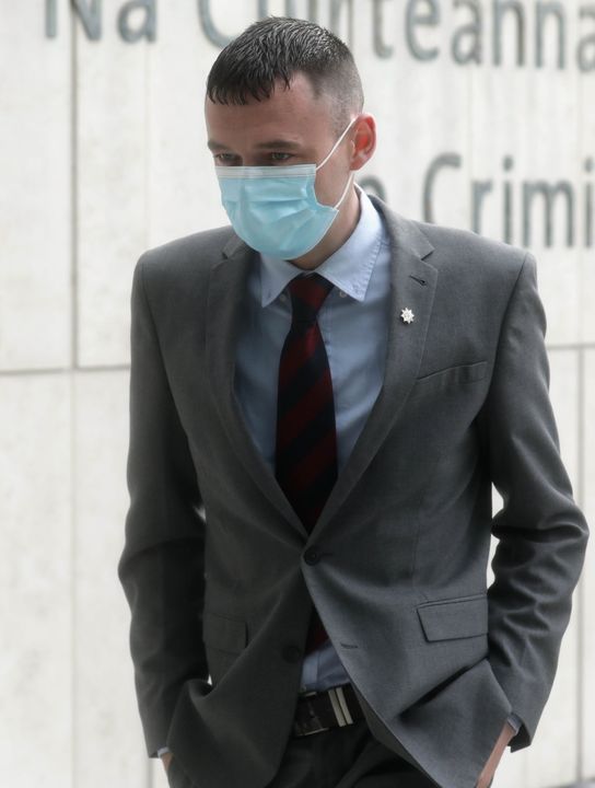 David Morrissey of Glendale Meadow, Leixlip, Co. Kildare pictured arriving at the Criminal Courts of Justice (CCJ) on Parkgate street in Dublin. Pic: Paddy Cummins/IrishPhotoDesk.ie