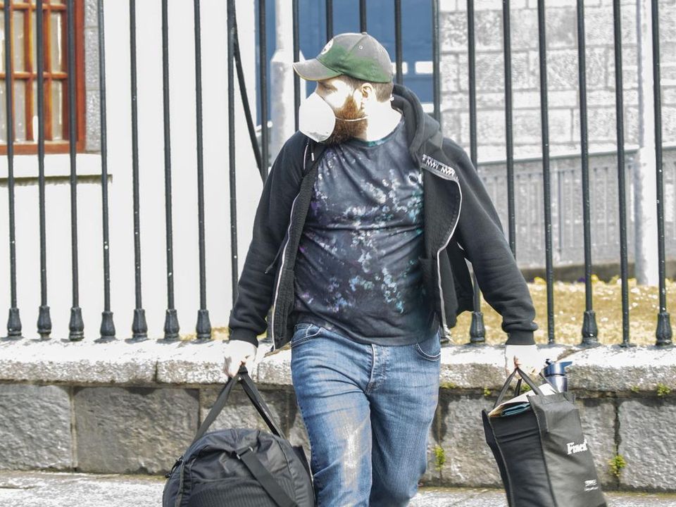 Keith Burke leaves Arbour Hill Prison after serving five years for the rape of young girls in foster care