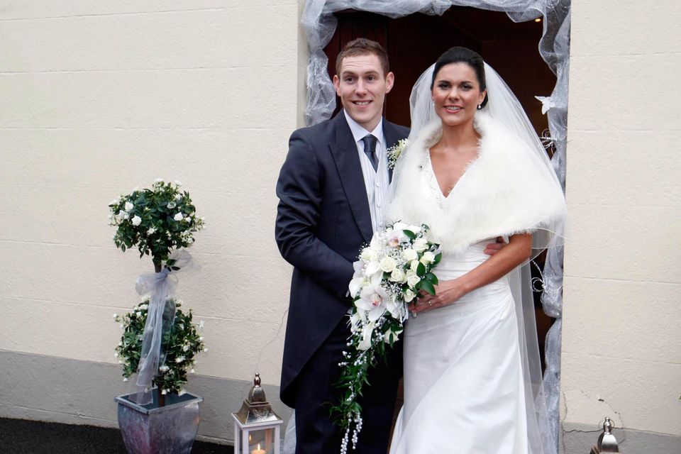 Michaela McAreavey with John McAreavey on their wedding day in 2010