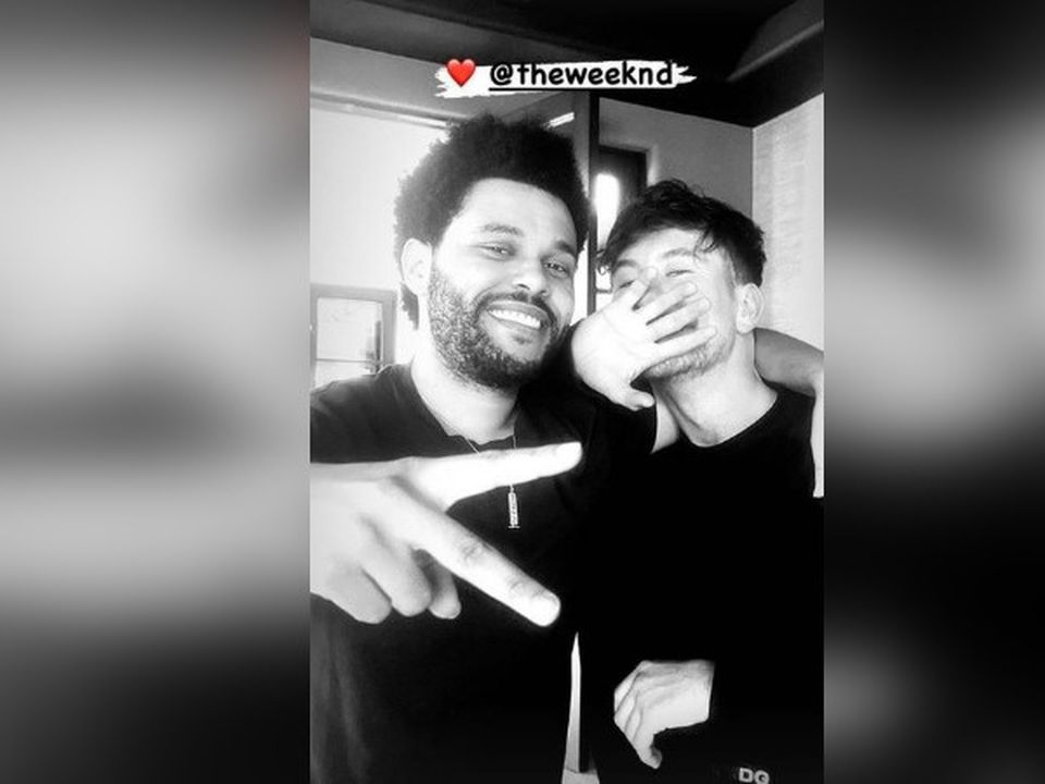 Barry Keoghan and The Weeknd.