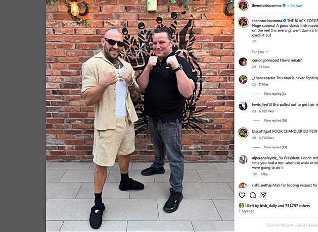 Actor-director John Connors says he wants Conor McGregor to star in movie