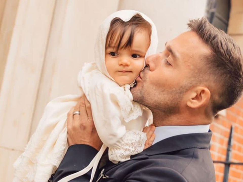 Spencer Matthews and son Otto. Instagram / @spencermatthews.