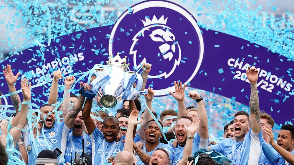 Manchester City have won the Premier League in four of the past five seasons (Martin Rickett/PA)