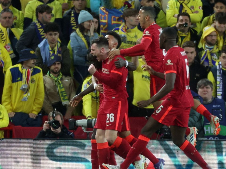 Liverpool's Sadio Mane celebrates scoring their second goal. REUTERS/Phil Noble