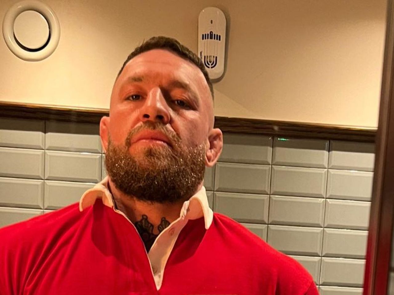 Conor McGregor resurrects controversial 'Mink Pimp' alter-ego show off his €775 Gucci top -