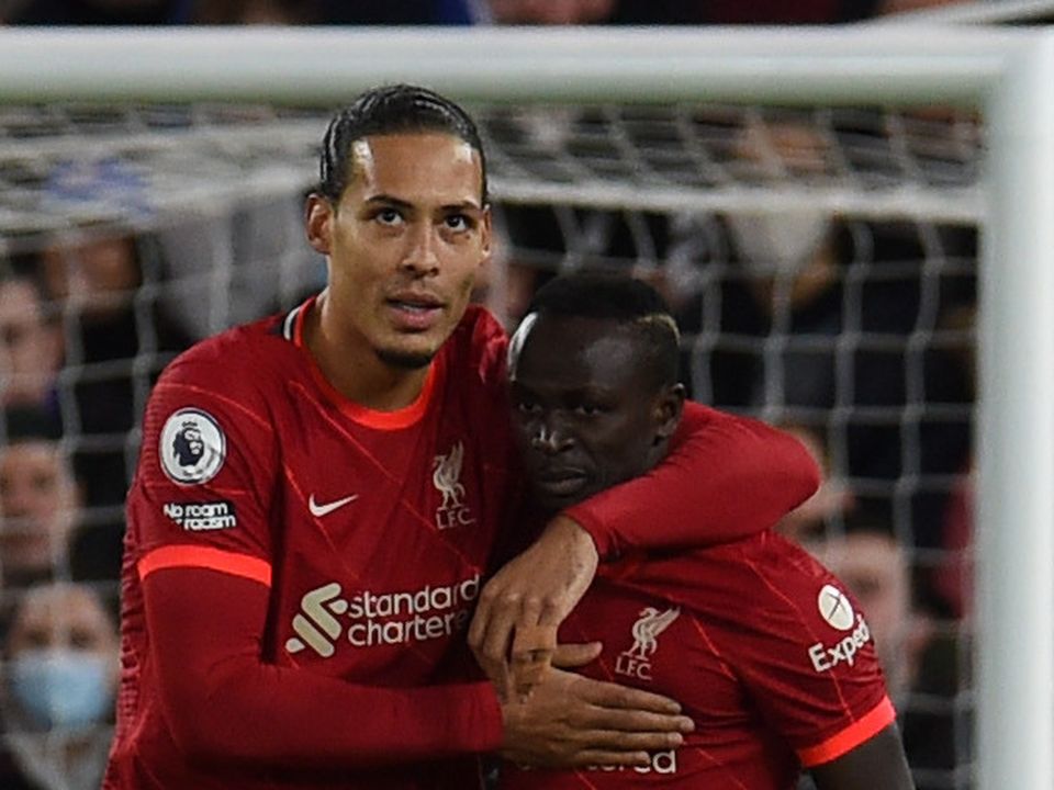 Sadio Mane (right) tends to score the more flowing, beautiful goals