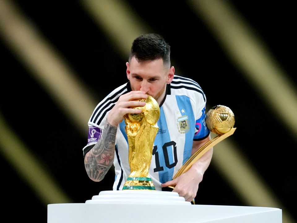 World Cup winner Lionel Messi has been contacted by Barcelona, the club’s vice-president has said (Nick Potts/PA)