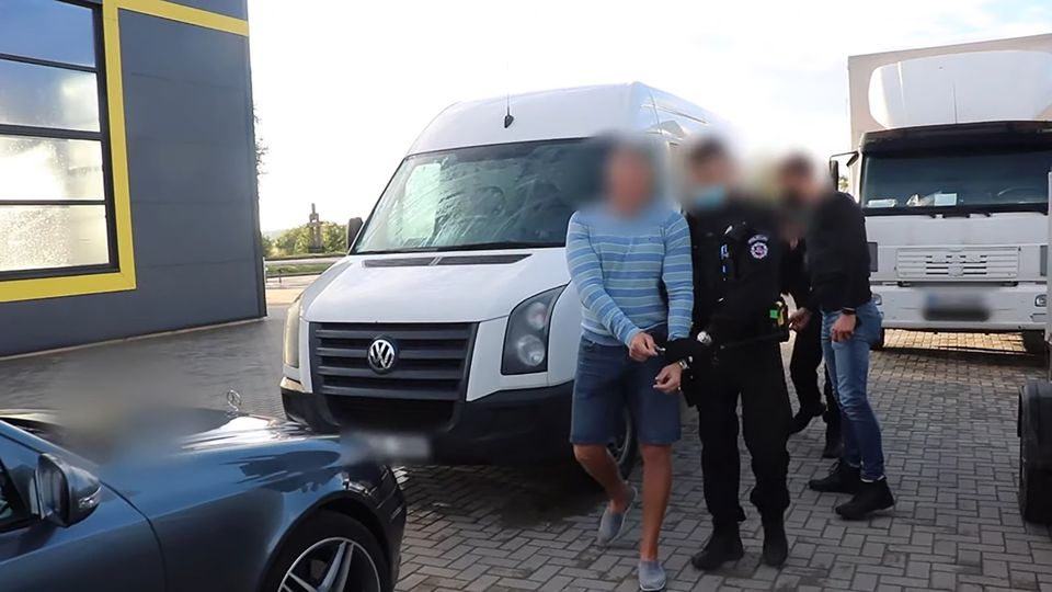 Kestutis Klemauskas, the alleged overall boss of ‘The Russians’ gang, is arrested in Lithuania in 2020