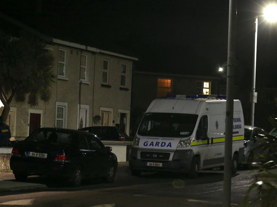 Gardaí at Shankill have commenced an investigation following the discovery of a body in unexplained circumstances this afternoon at Cromlech Fields, Ballybrack County Dublin. Photo: Collins Photos
