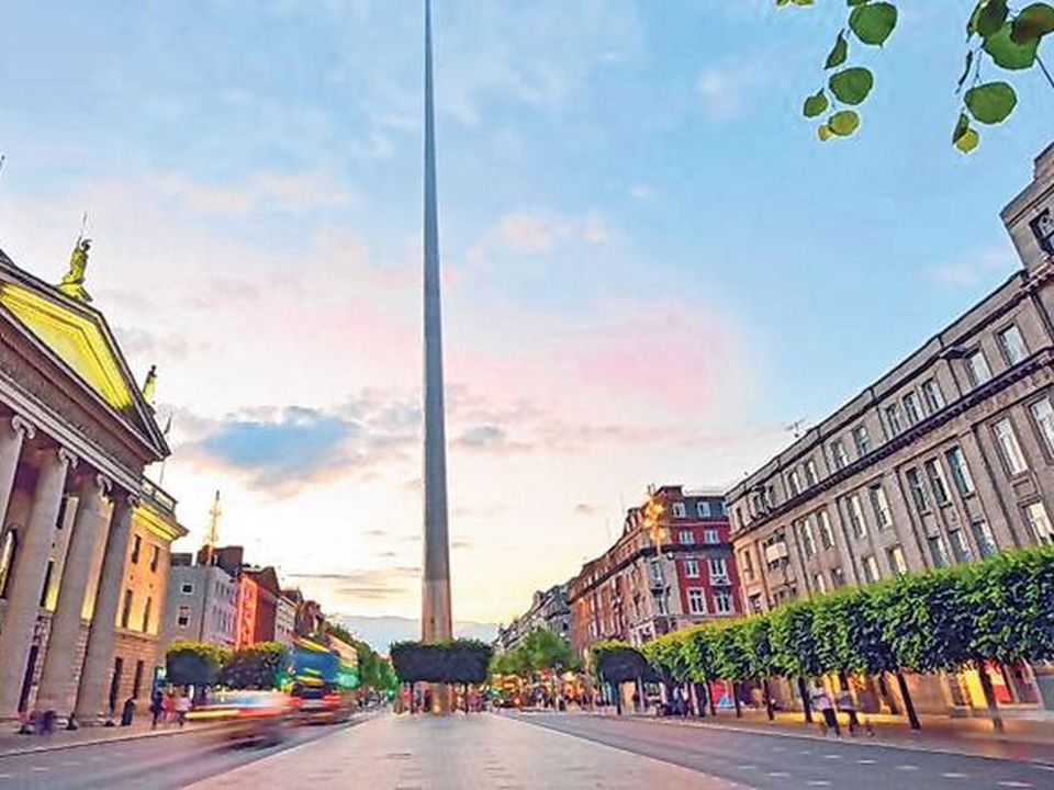 The Spire on Dublin's O'Connell Street