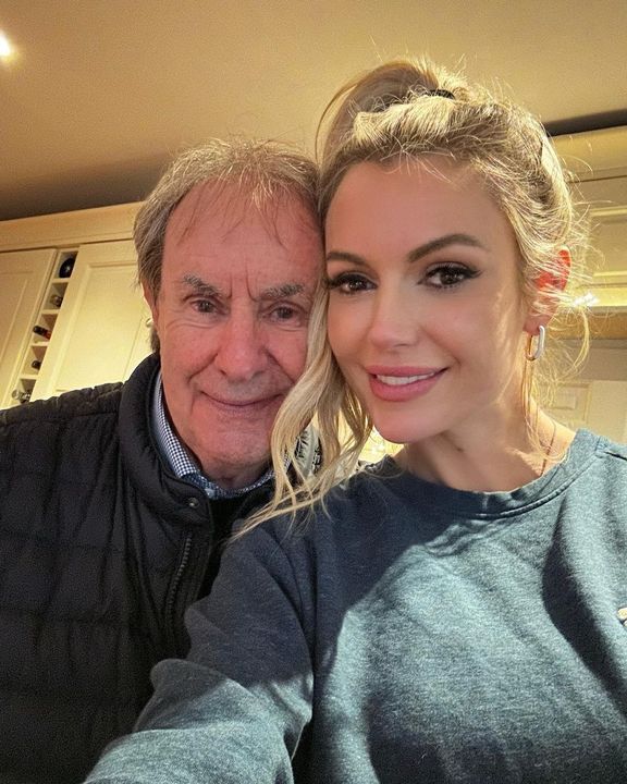 Rosanna’s dad Chris de Burgh is celebrating 50 years in the music industry