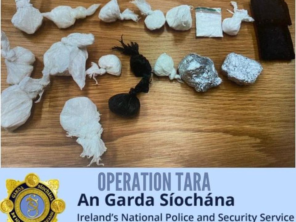 Some of the drugs seized in Wexford