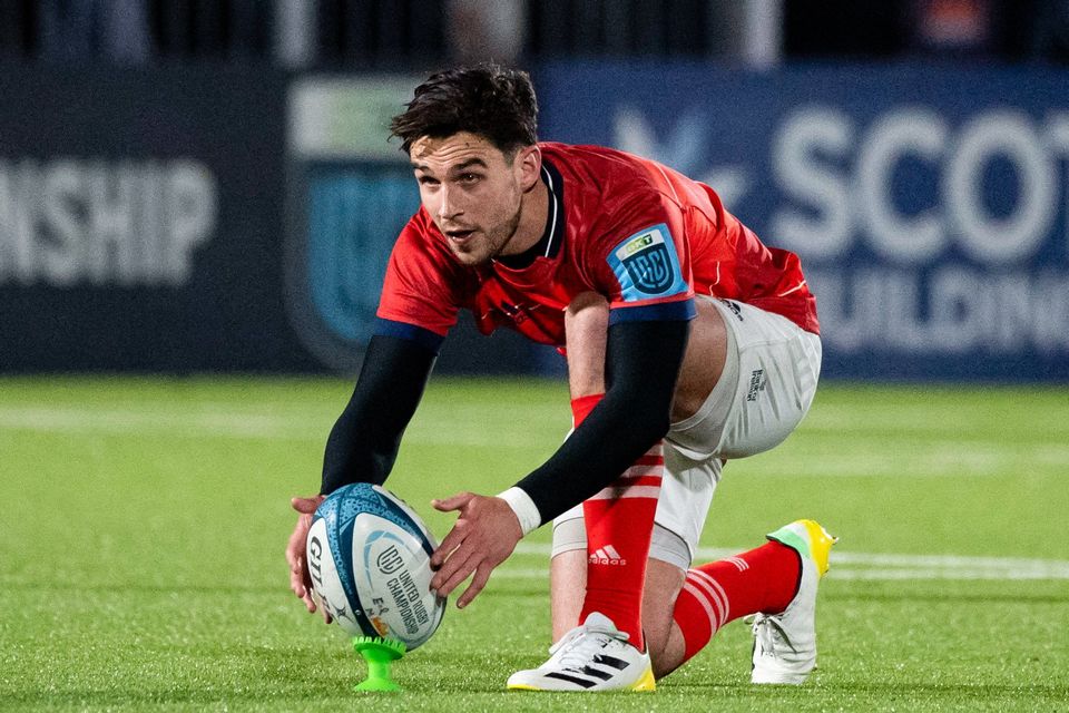 Joey Carbery must have a good kicking game for a Munster victory. Photo: Paul Devlin/Sportsfile
