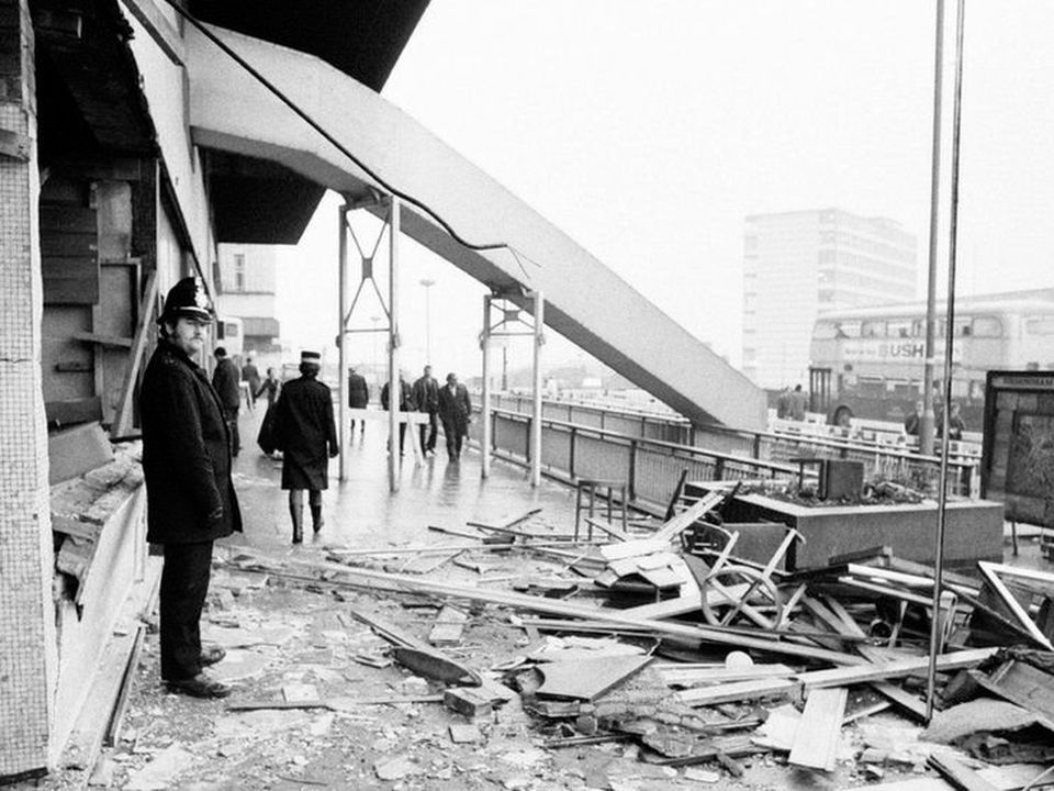 Scene of the Birmingham pub bombings