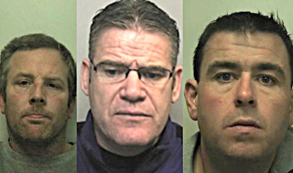 Thomas Kavanagh, Gary Vickery and Daniel Canning