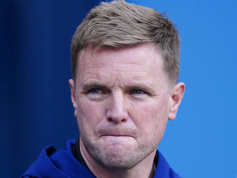 Newcastle head coach Eddie Howe has moved to temper expectations of a summer spending spree on Tyneside (Martin Rickett/PA)